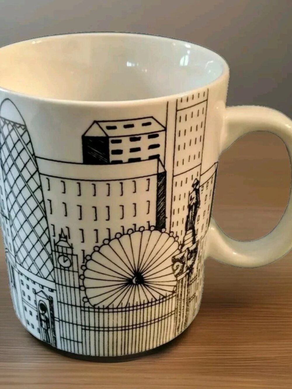 London Mug by Creative Tops Black and White